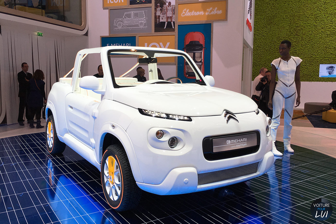E Mehari By Courreges Concept Citroen