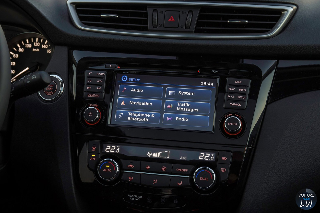 Marque gps nissan qashqai